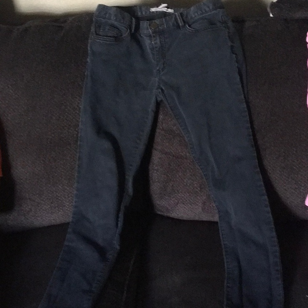 BCBG Generation dark blue moderate skinny jean.
